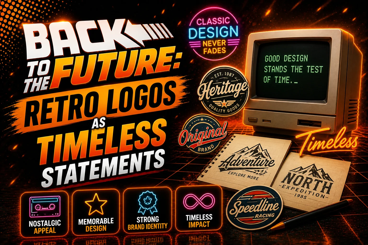 Back to the Future Retro Logos as Timeless Statements