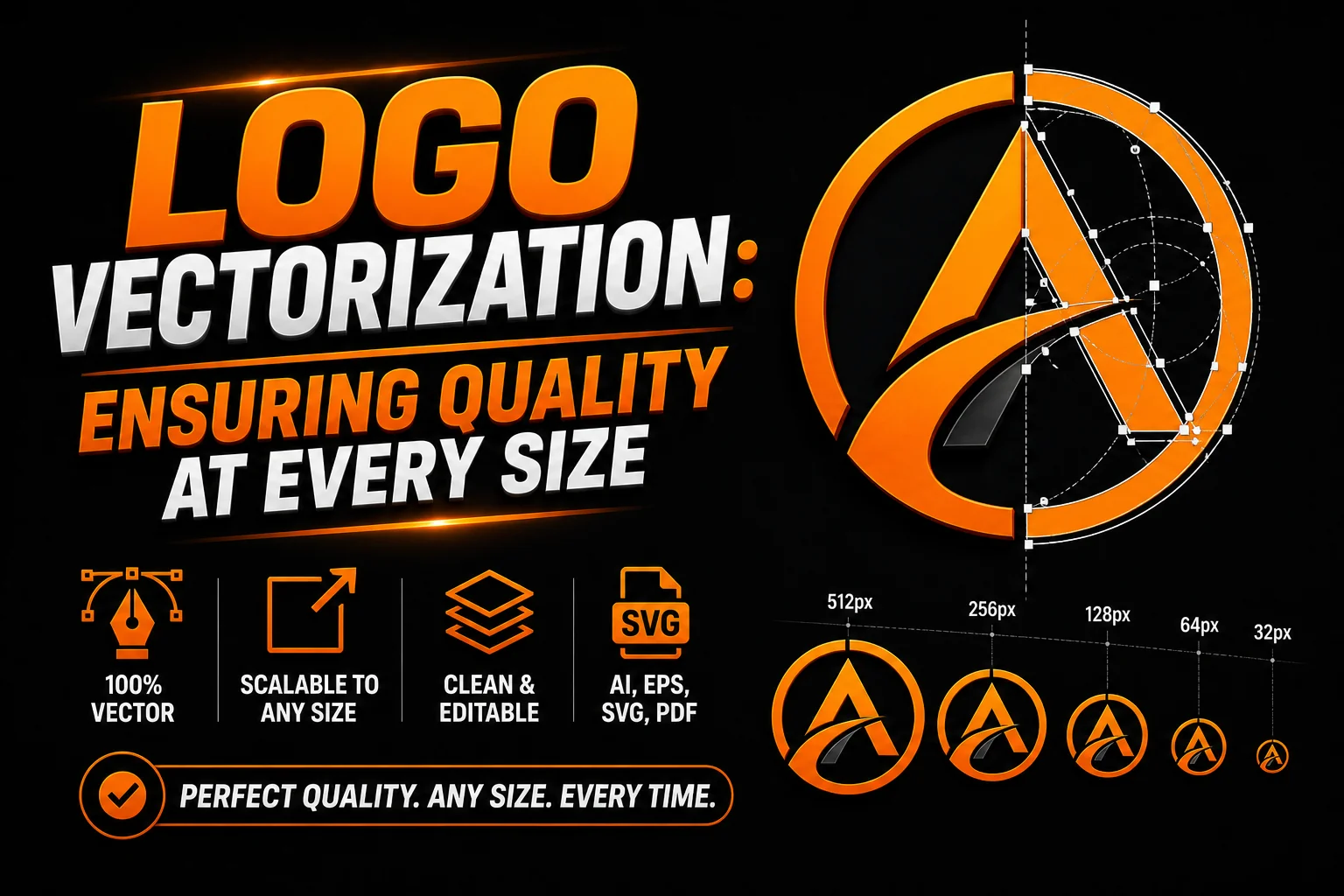 Print Ready Logos Mastering Vectorization for Quality