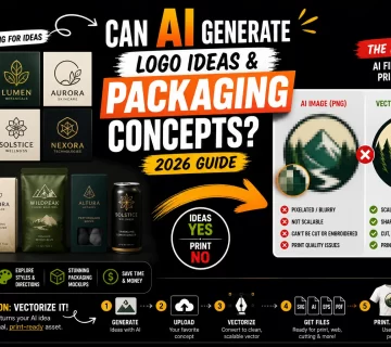 Can AI Generate Logo Ideas and Packaging Concepts 360x320
