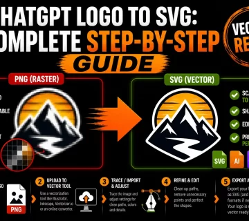 ChatGPT Logo to SVG Complete Step by Step Guide 360x320