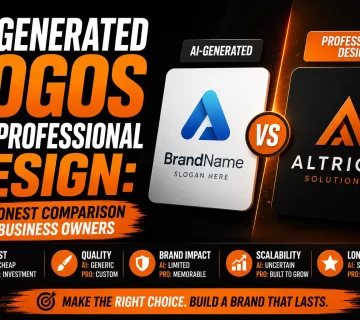 Ai generated logos vs professional design 1 360x320