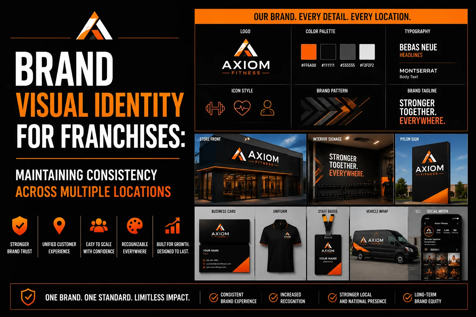 Brand visual identity franchise consistency 1