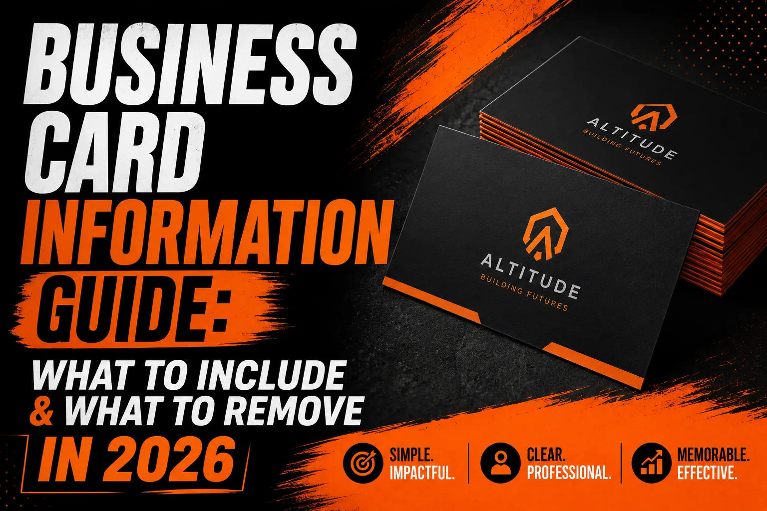 Business card information guide 2026 1