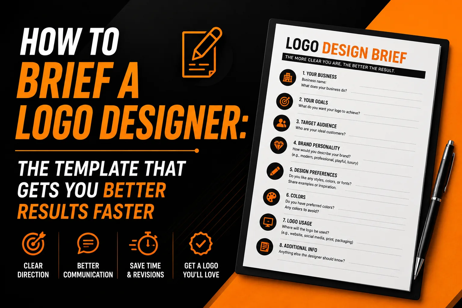 How to brief a logo designer template 1