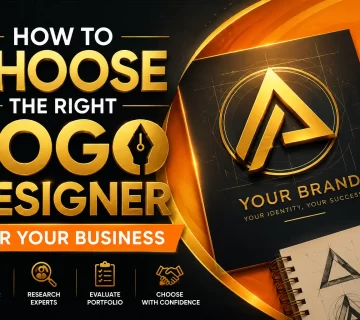 How to choose the right logo designer 360x320