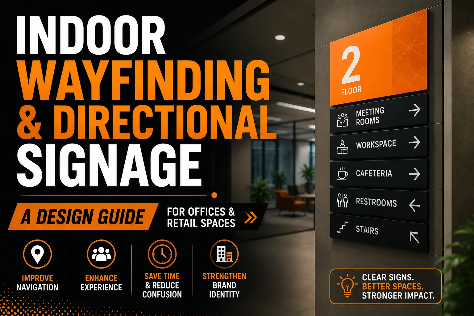 Indoor wayfinding directional signage design guide 1