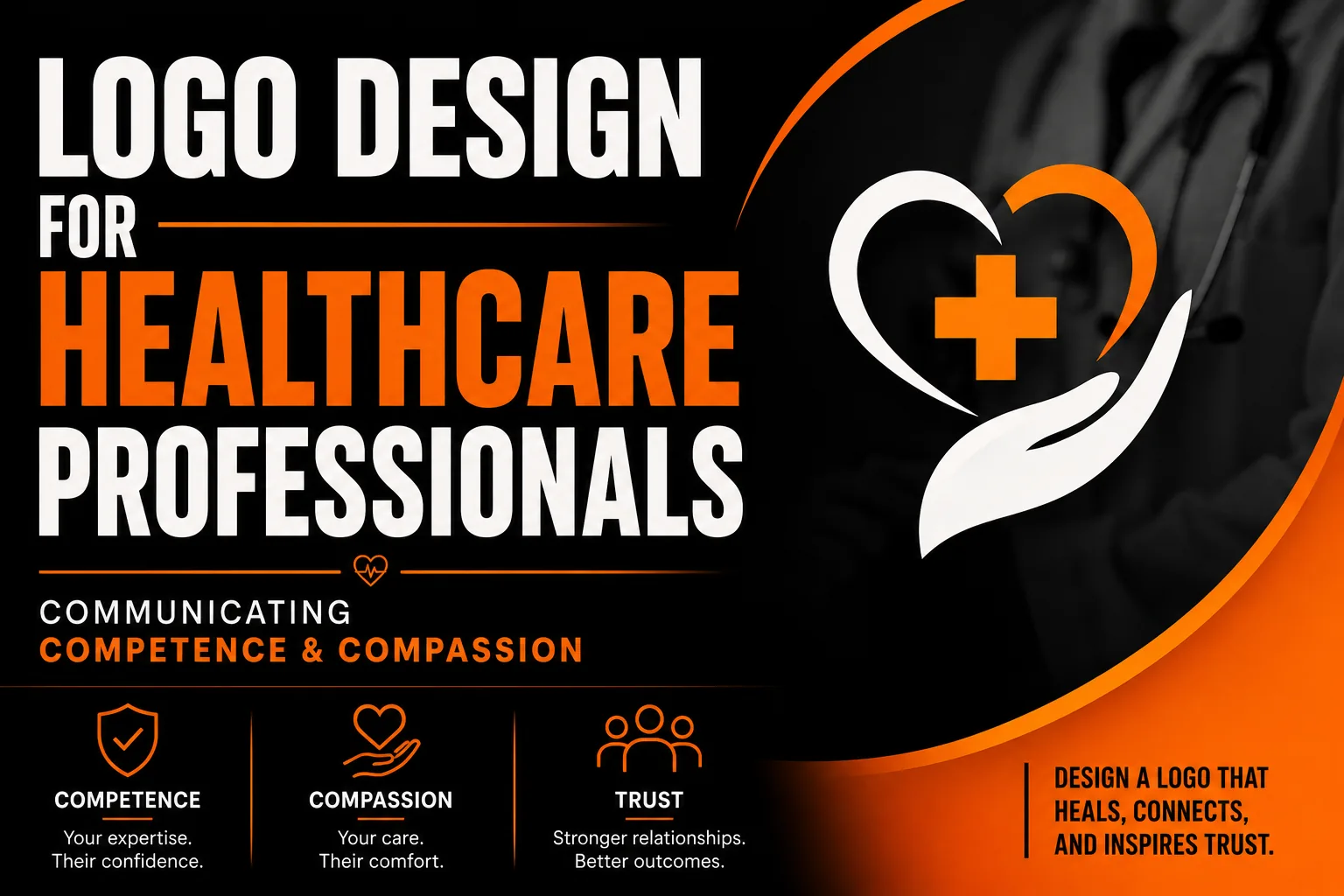 Logo design healthcare professionals trust