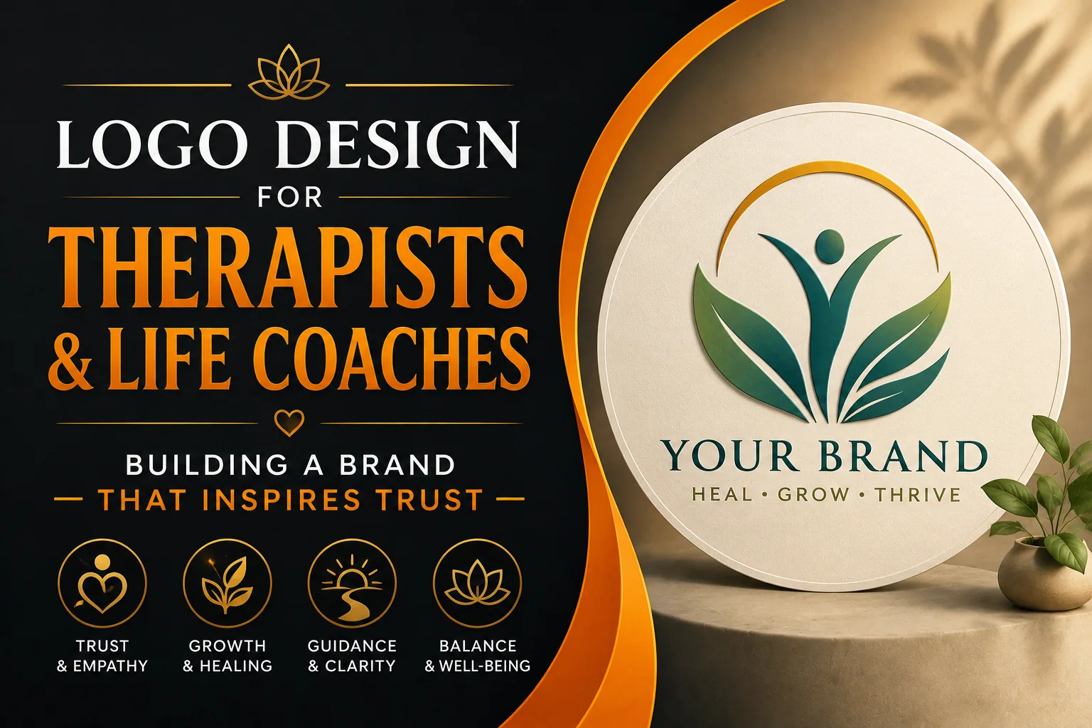 Logo design therapists coaches