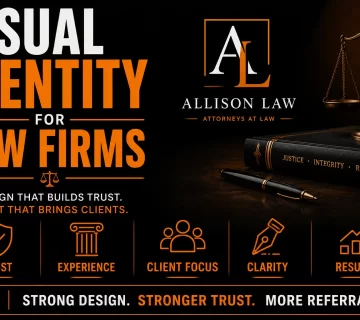 Visual identity law firms client trust 360x320