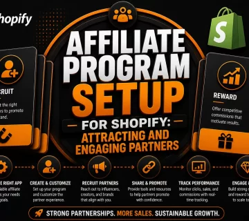 Affiliate Program Setup for Shopify 360x320