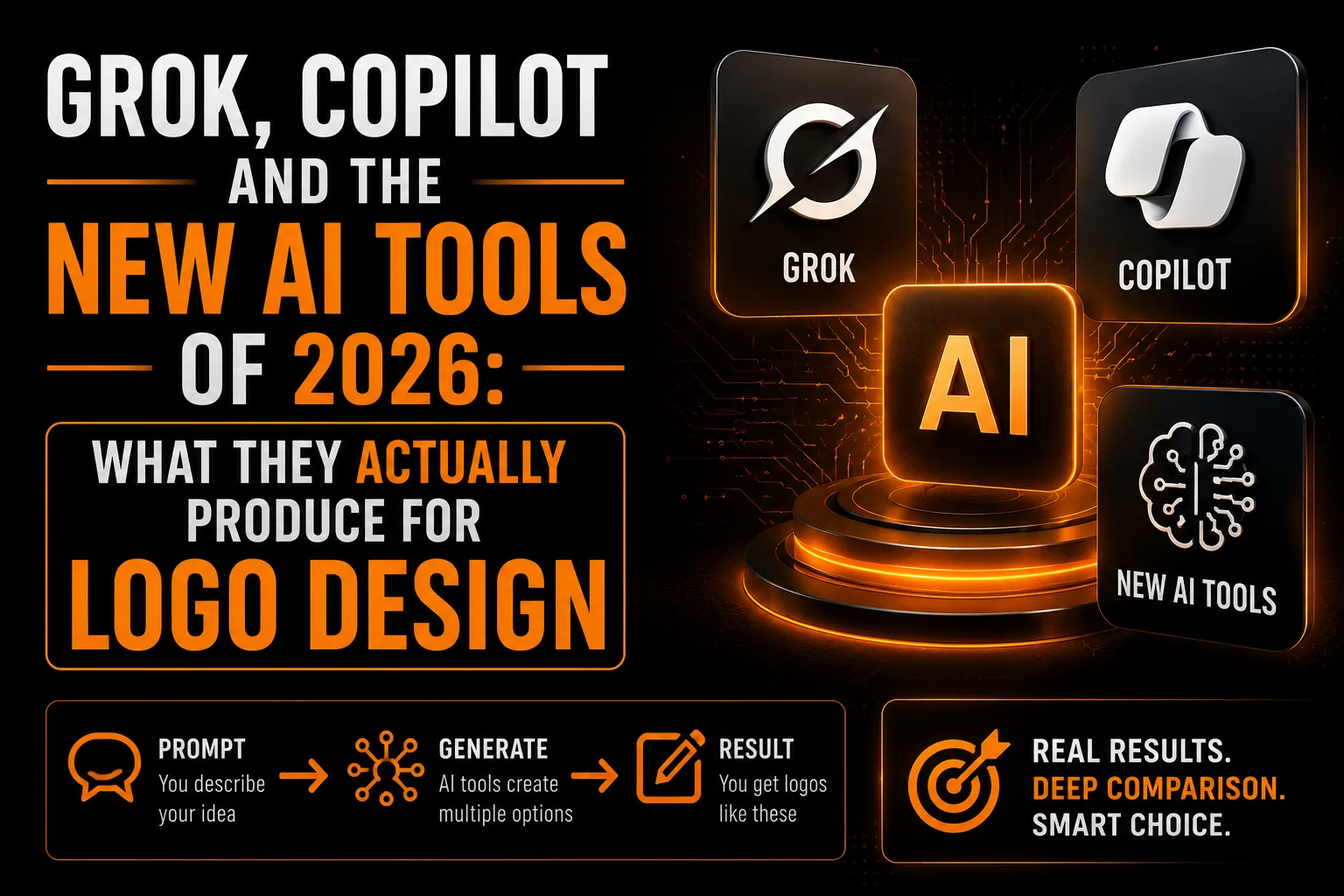 Grok Copilot and the New AI Tools of 2026 What They Actually Produce for Logo Design