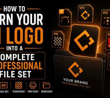 How to Turn Your AI Logo Into a Complete Professional File Set 360x320