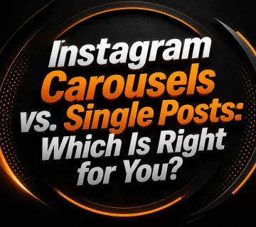 Instagram Carousels vs  Single Posts 360x320
