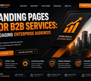 Landing Pages for B2B Services Engaging Enterprise Audiences 360x320