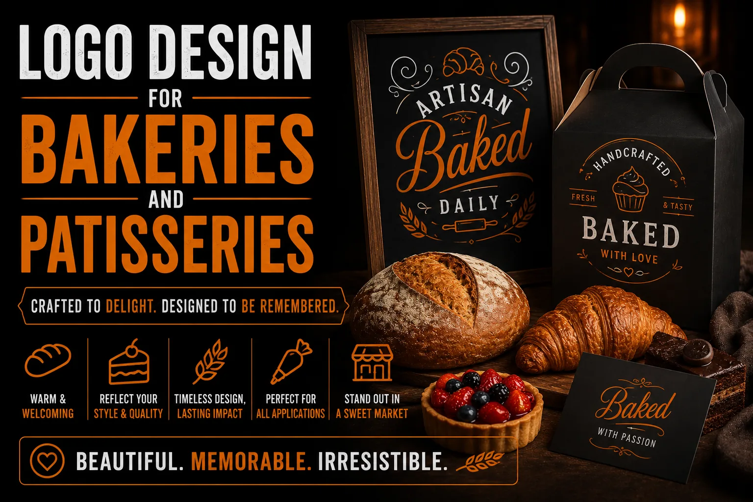 Logo Design for Bakeries and Patisseries