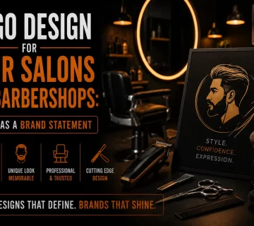 Logo Design for Hair Salons and Barbershops Style as a Brand Statement 360x320