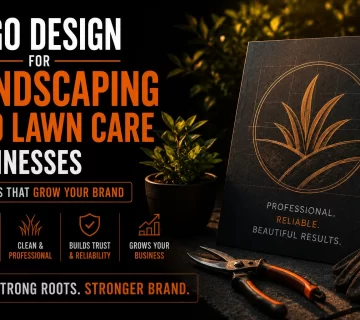 Logo Design for Landscaping and Lawn Care Businesses 360x320