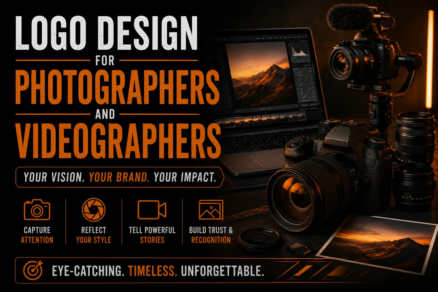 Logo Design for Photographers and Videographers