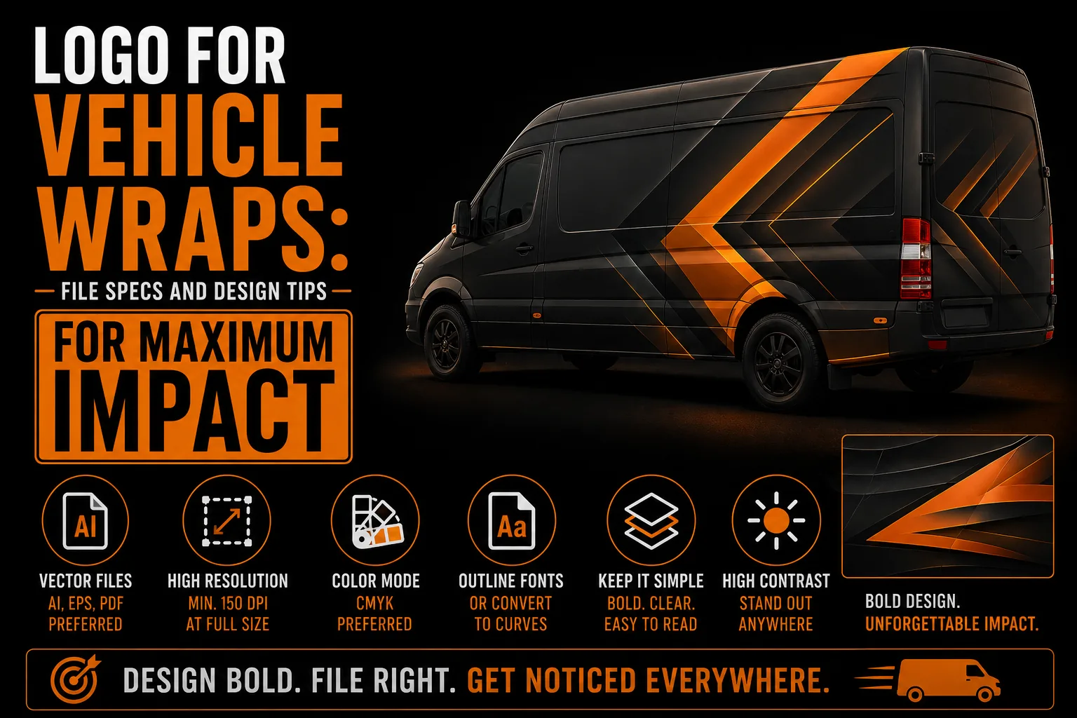 Logo for Vehicle Wraps File Specs and Design Tips for Maximum Impact