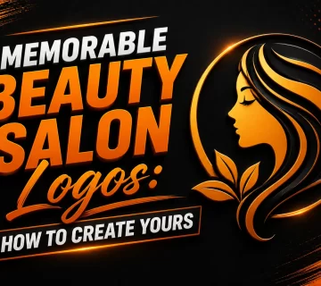 Memorable Beauty Salon Logos 360x320