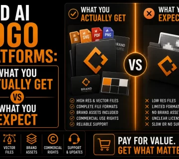 Paid AI Logo Platforms What You Actually Get vs What You Expect 360x320
