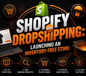 Shopify and Dropshipping 360x320