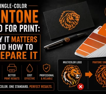 Single Color Pantone Logo for Print Why It Matters and How to Prepare It 360x320