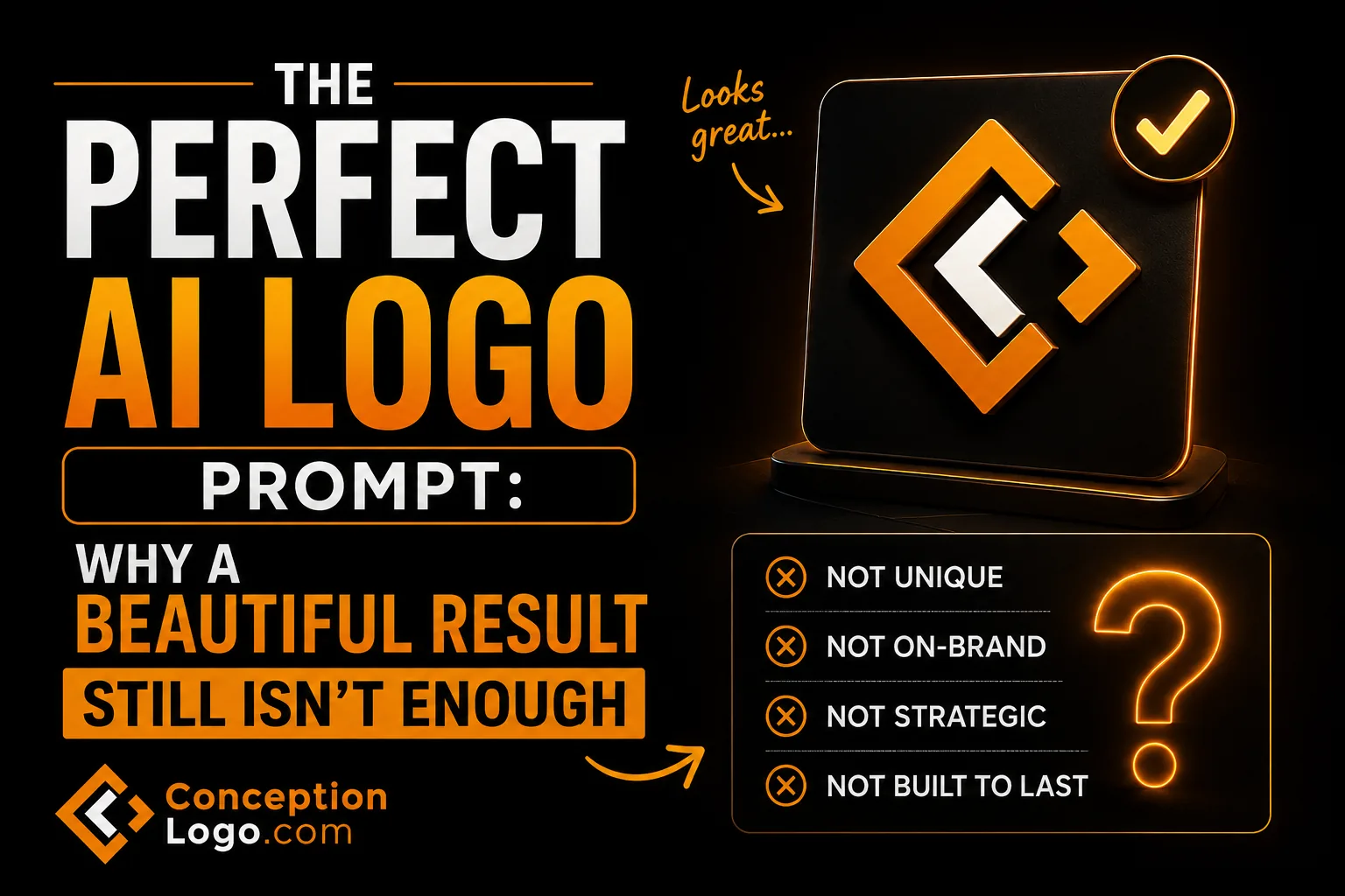 The Perfect AI Logo Prompt Why a Beautiful Result Still Isnt Enough