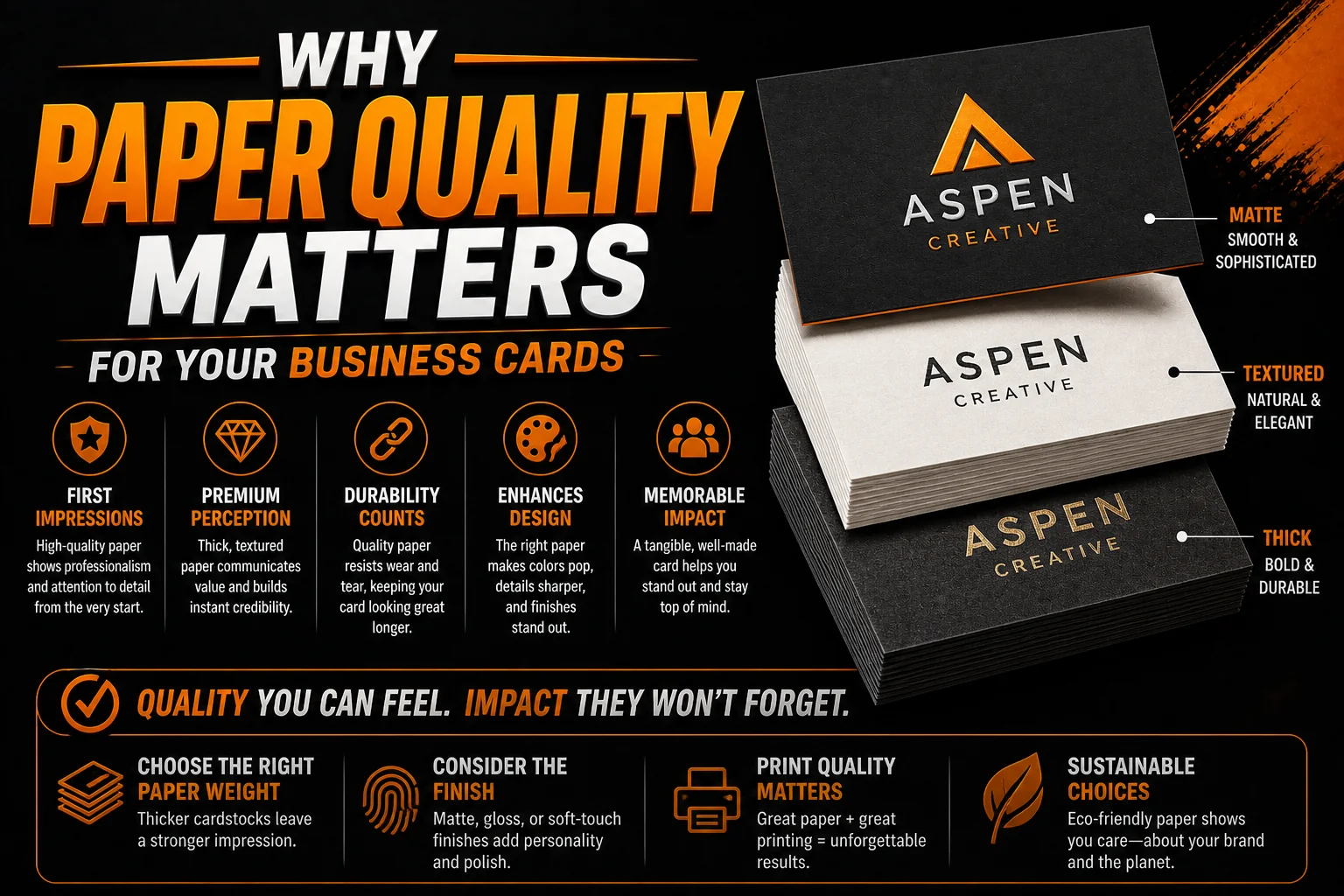 Why Paper Quality Matters for Your Business Cards