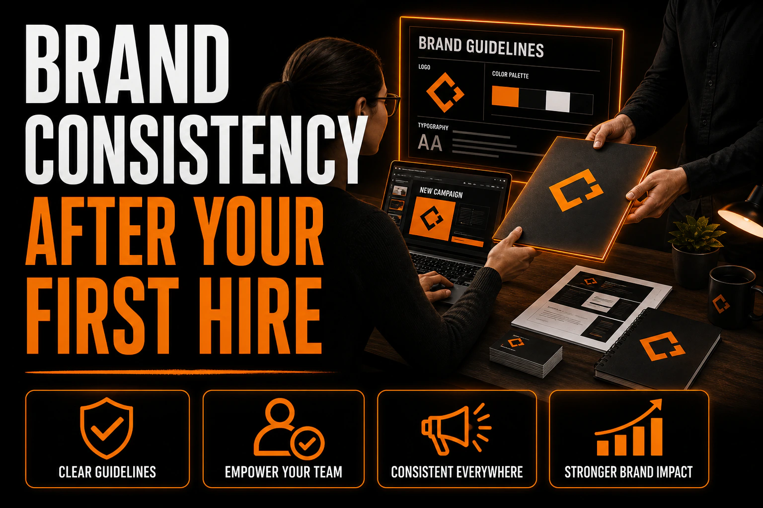 Brand Consistency After Your First Hire The Day You Stop Being the Only One Who Sends Things Out