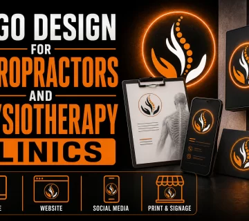 Logo Design for Chiropractors and Physiotherapy Clinics One File Four Platforms 360x320