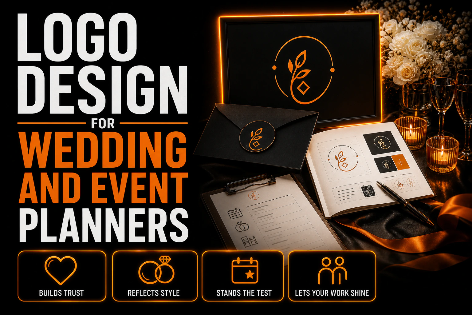 Logo Design for Wedding and Event Planners The Brand That Has to Step Back