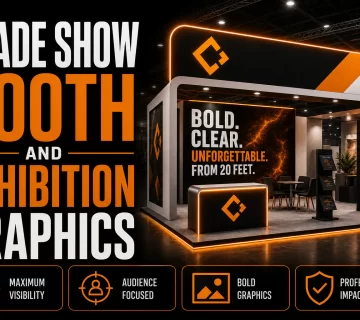 Trade Show Booth and Exhibition Graphics Designing a Stand That Reads From 20 Feet 360x320