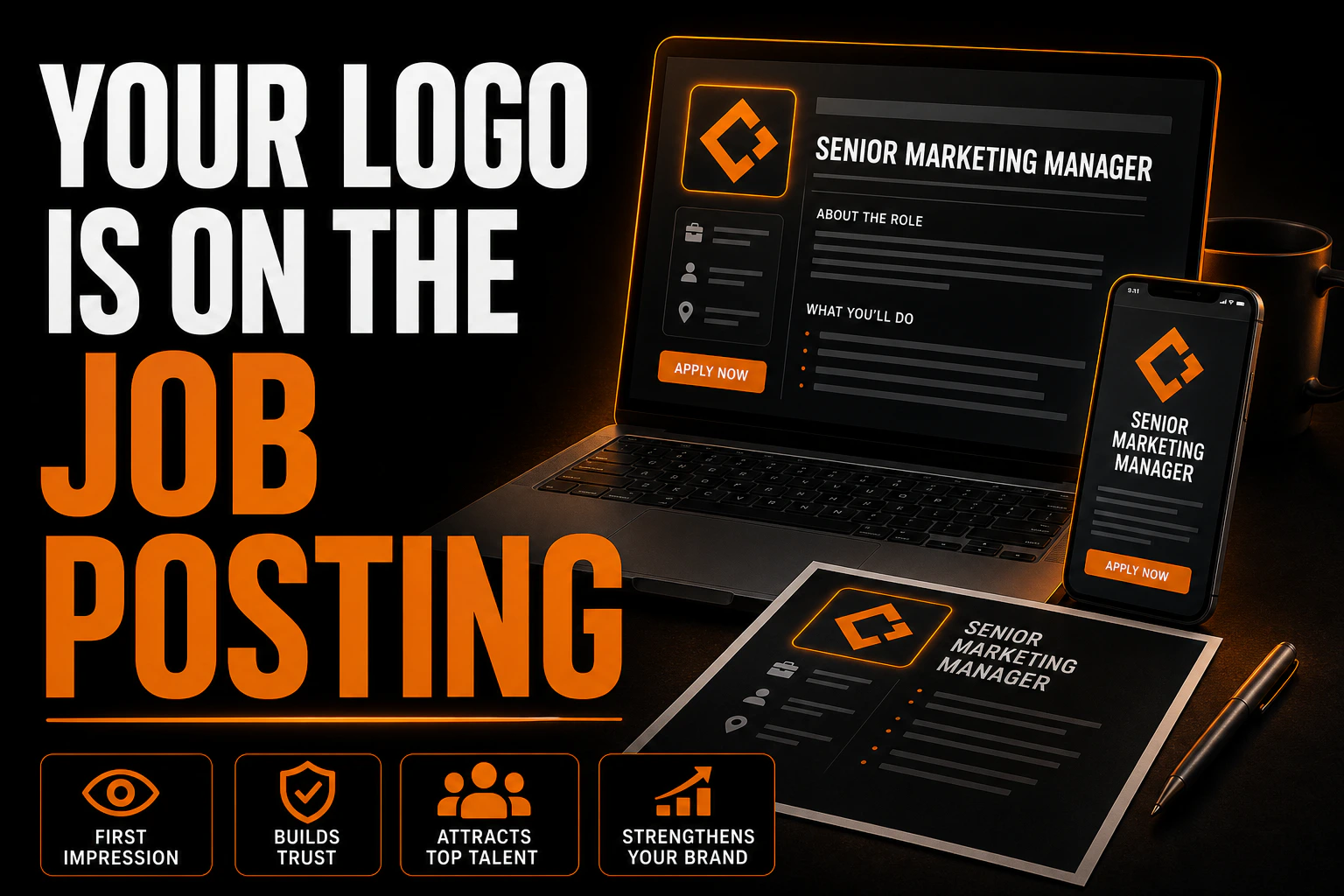 Your Logo Is on the Job Posting What Candidates See Before They Read a Word