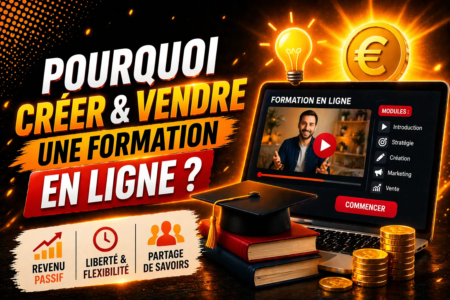 Pourquoi Créer et Vendre Formation Pro en Ligne 2026