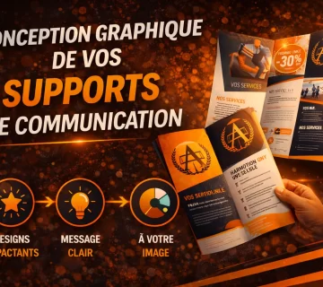 Conception graphique de vos supports de communication 360x320