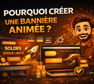 Pourquoi creer une banniere animee 360x320