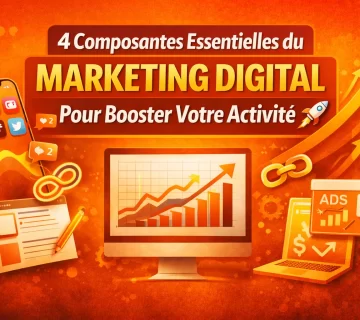 4 composantes essentielles du marketing digital pour booster votre activite 360x320