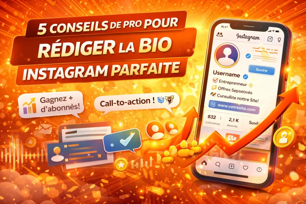 5 Conseils de Pro pour Rediger la Bio Instagram Parfaite et Attirer Plus dAbonnes 1024x683