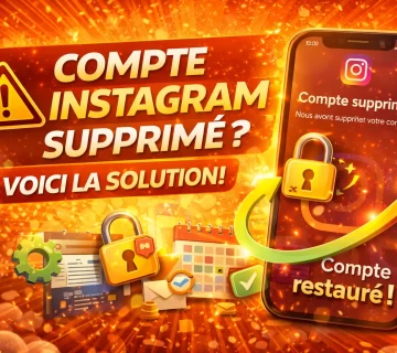 Comment recuperer un compte Instagram definitivement supprime 360x320