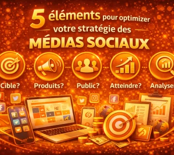 5 elements essentiels pour optimiser votre strategie des medias sociaux 360x320