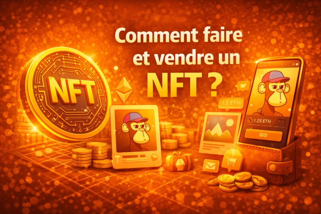 Comment faire et vendre un NFT 1024x683