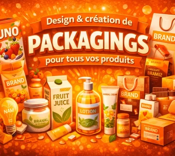 Design et creation de packagings pour tous vos produits 360x320