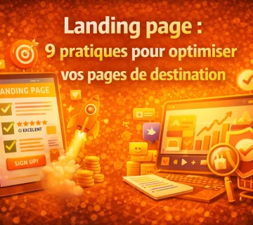 Landing page 9 pratiques essentielles pour optimiser vos pages de destination et booster vos conversions 360x320