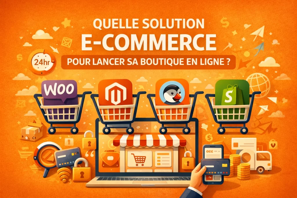 Quelle solution e commerce pour lancer sa boutique en ligne 1024x683
