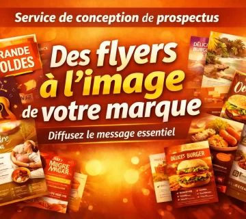 Service de conception de prospectus 360x320