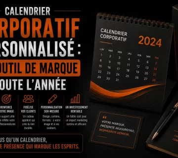 Calendrier corporatif personnalise 360x320