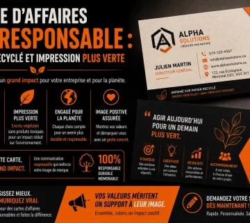 Carte daffaires ecoresponsable papier recycle et impression plus verte 360x320