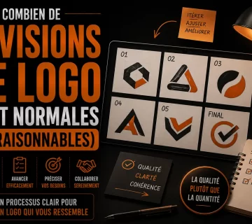 Combien de revisions de logo sont normales et raisonnables 360x320