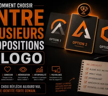 Comment choisir entre plusieurs propositions de logo 360x320